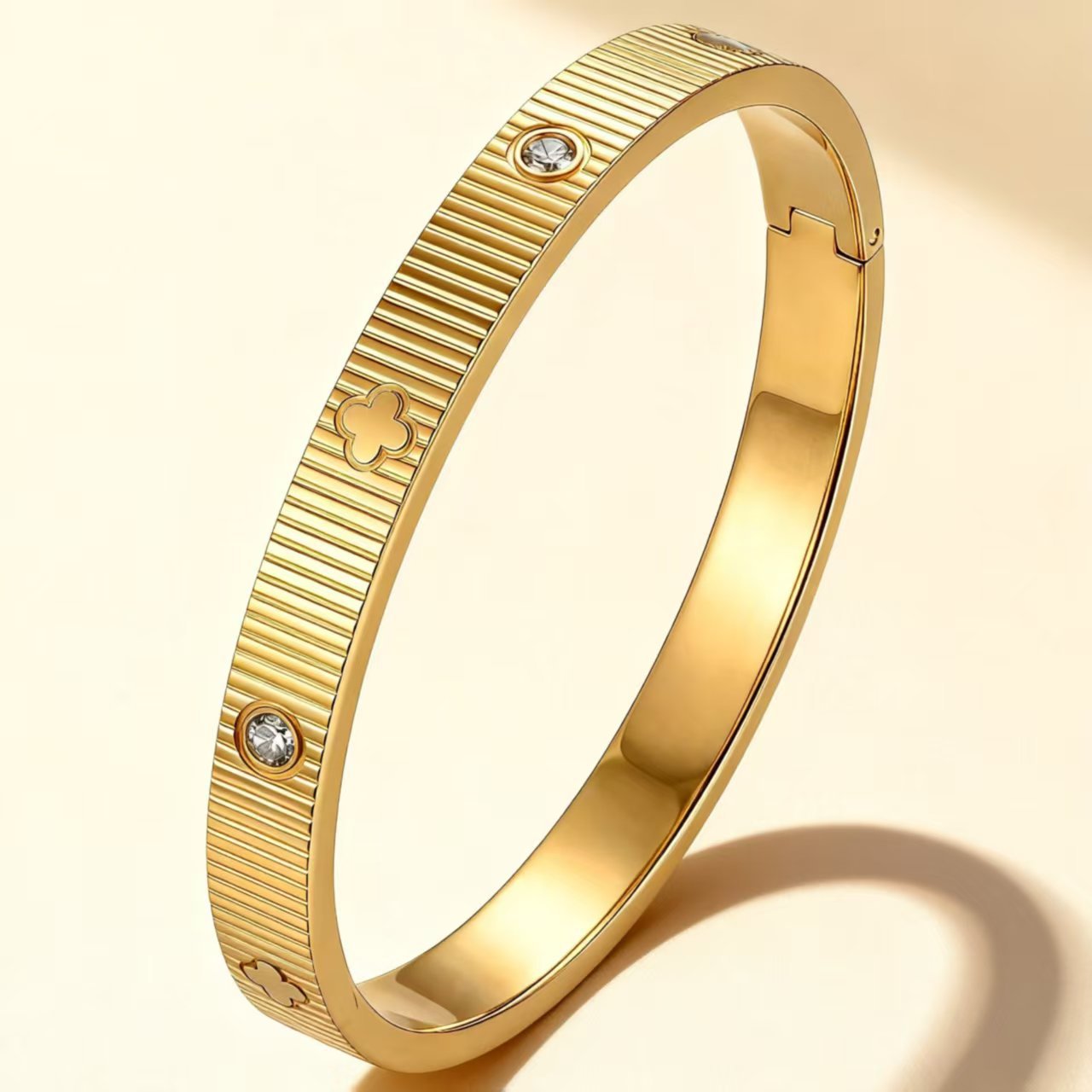 Titanium Steel Female Diamond High-grade Stainless Bracelet