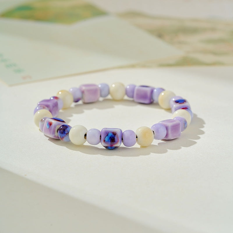 Artistic Ancient Style Bead String Fresh Bracelet