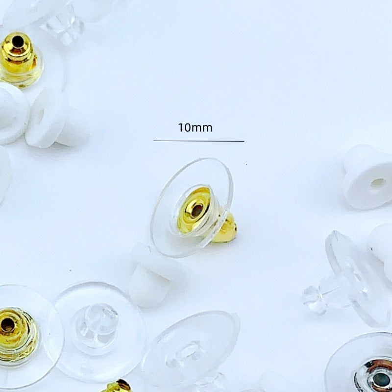 Hook Transparent Bullet Large Frisbee Plastic Earplugs Ear Clip