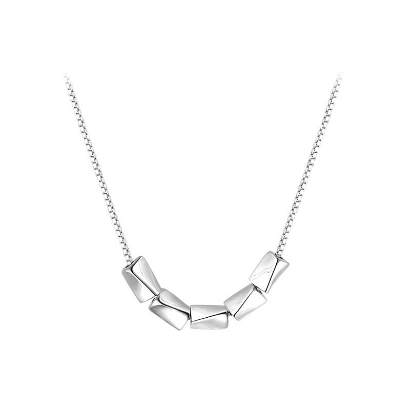 Small Pieces Of Female Summer Niche Light Luxury Lucky Beads Necklace