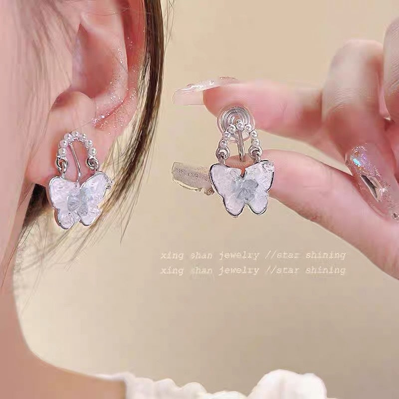 Women's Flower Zircon For Design Fashionable Temperamental Without Rings