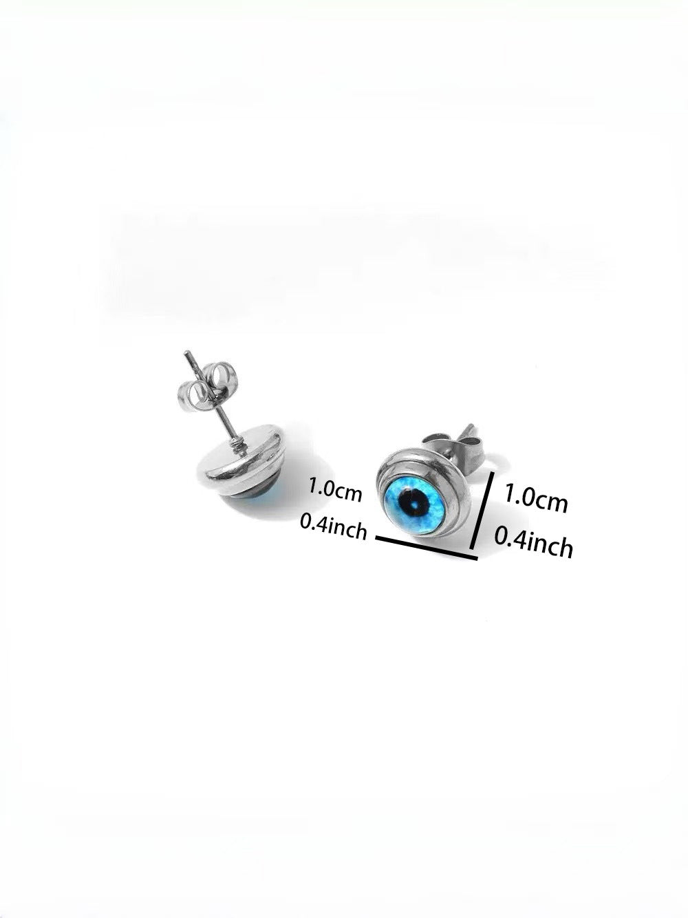 Women's Niche High Sense Angel Eyes Stud Earrings