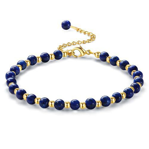 Natural Stone Adjustable Beaded Fashionable Maternity Moonstone Bracelet