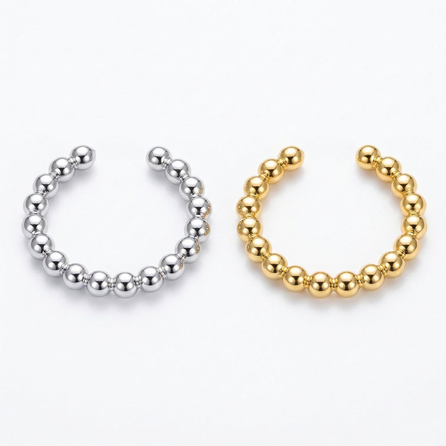 Copper Micro Inlaid Zircon Shaped Exquisite Versatile Without Ear Clip