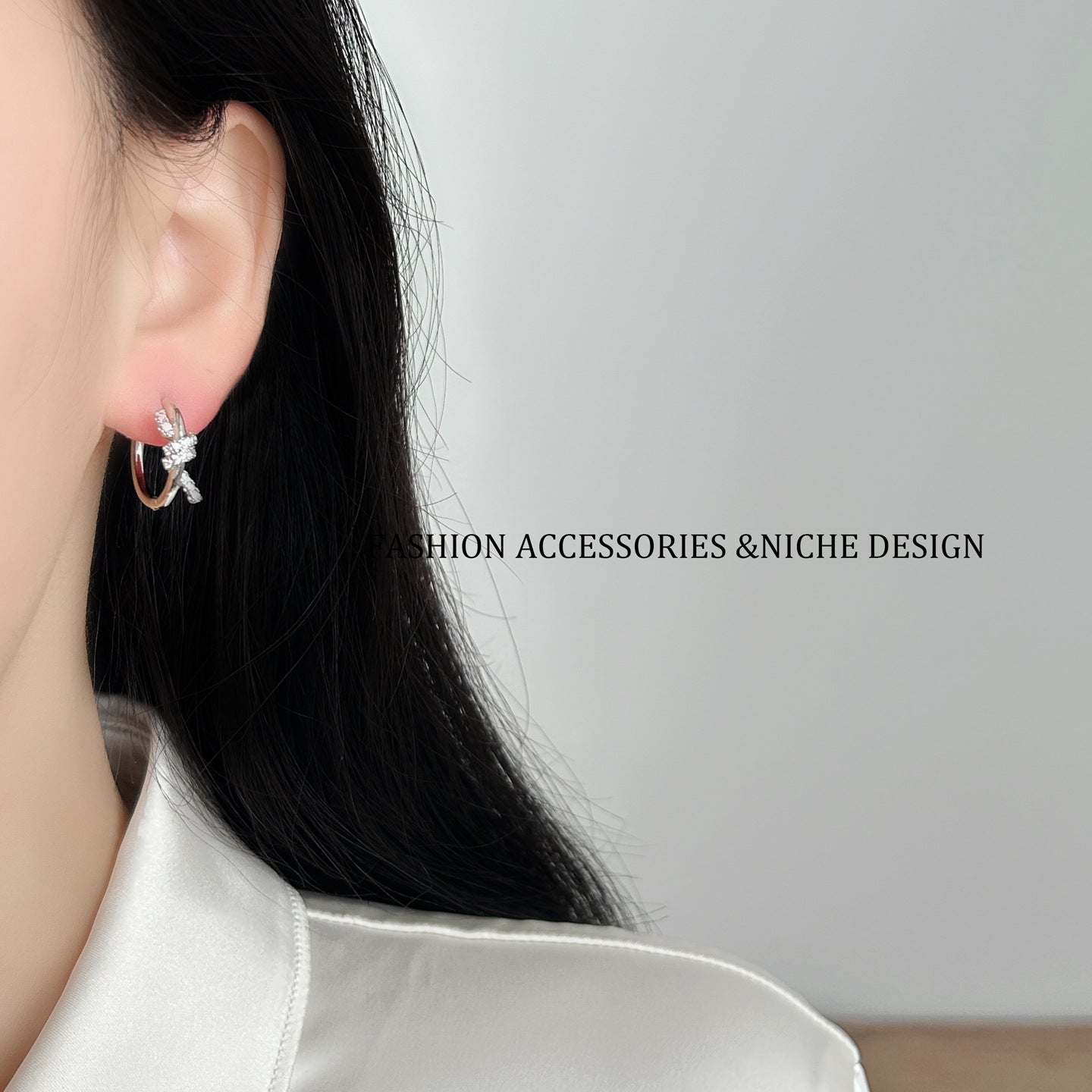 Knotted Round Clip Personalized Cold Style Rings