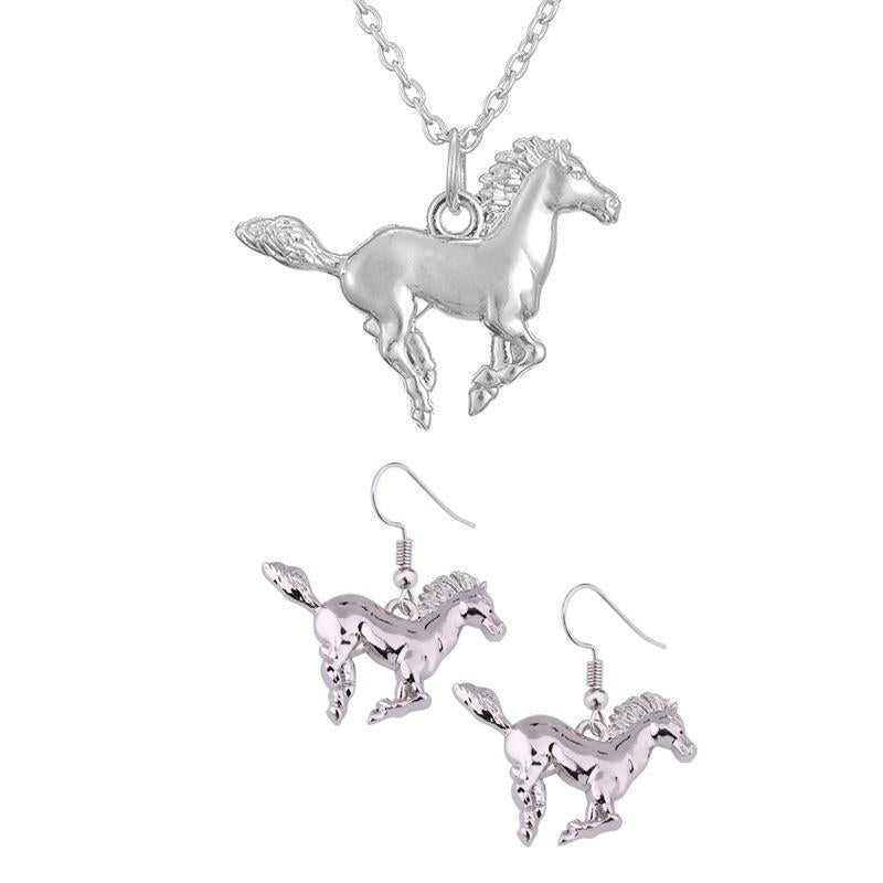 Ornament Ethnic Style Zodiac Horse Glossy Necklaces