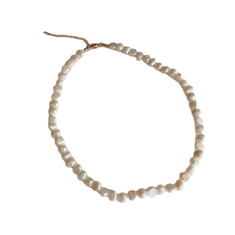 Women's Pearl French Retro Simple Graceful Elegant Necklace