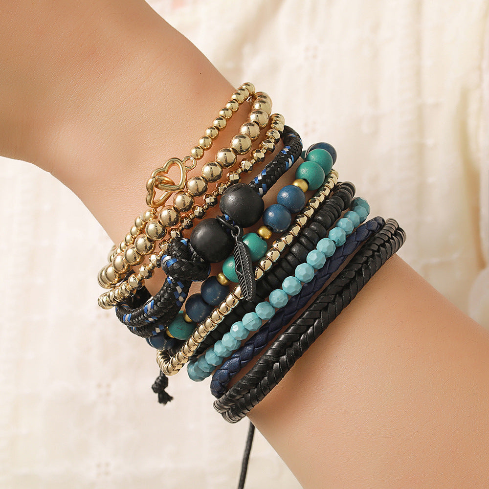 Bohemian Trend Creative Jewelry Elastic Beads Bracelets