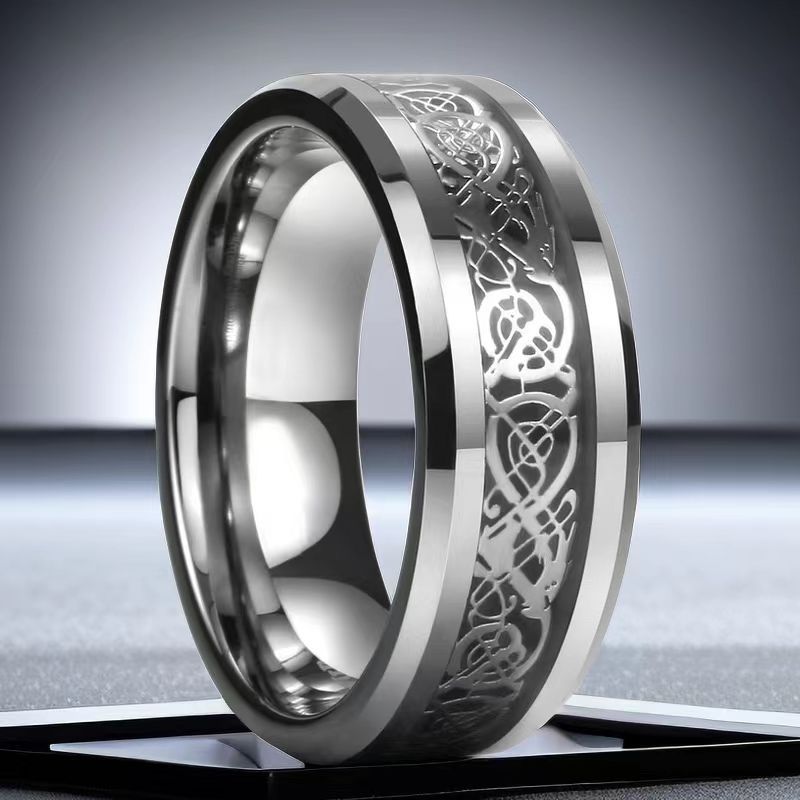 Men's Steel Cold Niche Female Trendy Minimalist Hip Ring