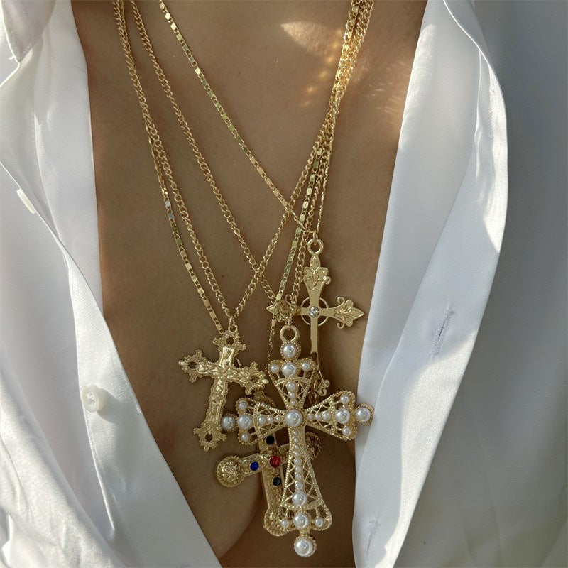 Long Tassel Sweet Cool Niche Advanced Clavicle Necklaces
