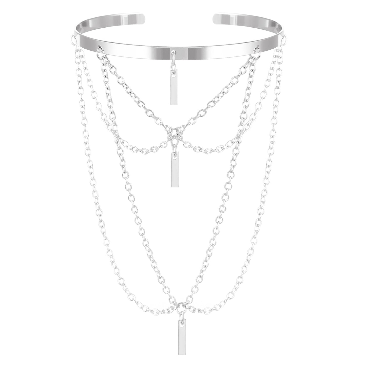 Chain Strip Armband High-grade Exquisite Versatile Opening Bracelets