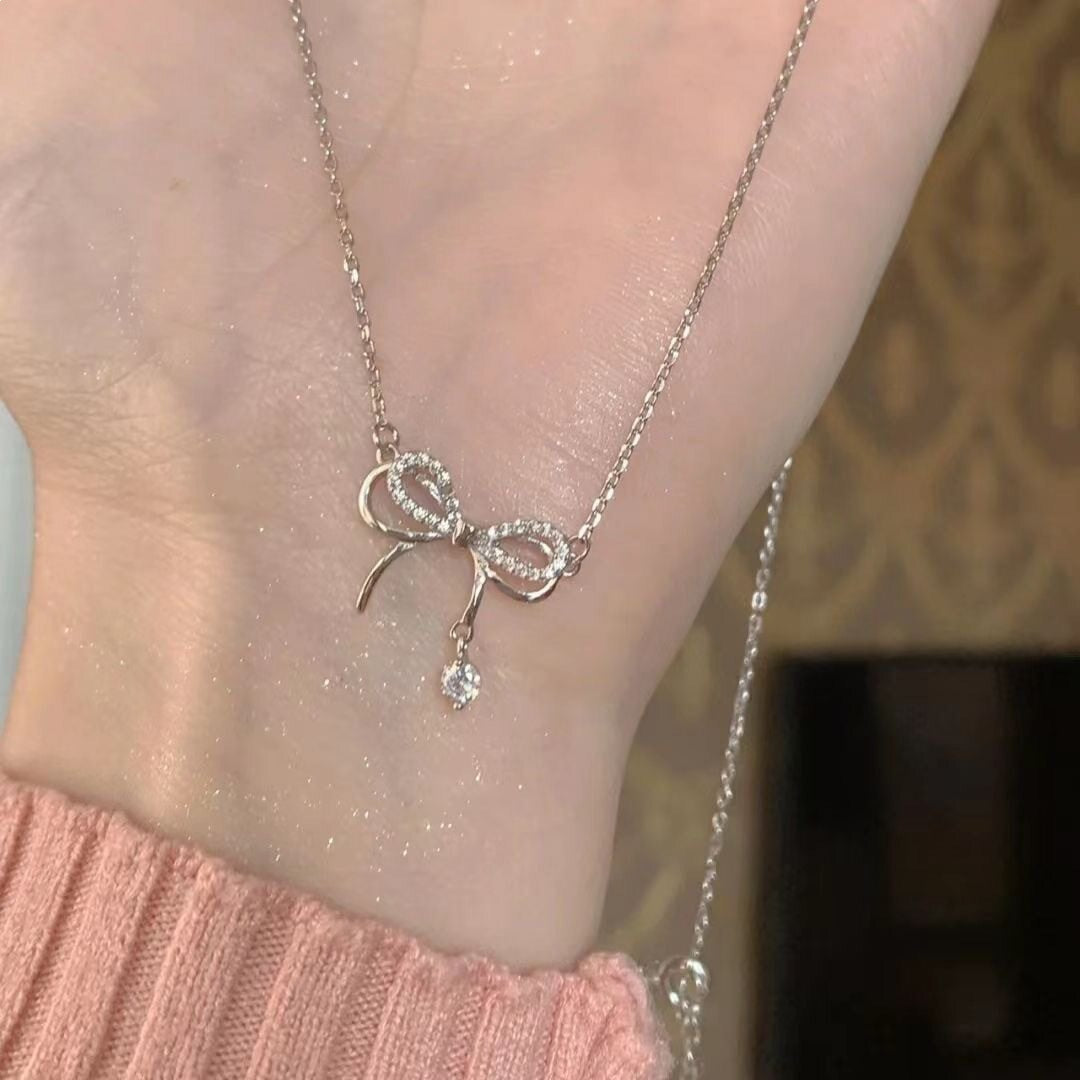 Butterfly Female Style Niche Design Clavicle Chain Personalized Simple Graceful Necklace