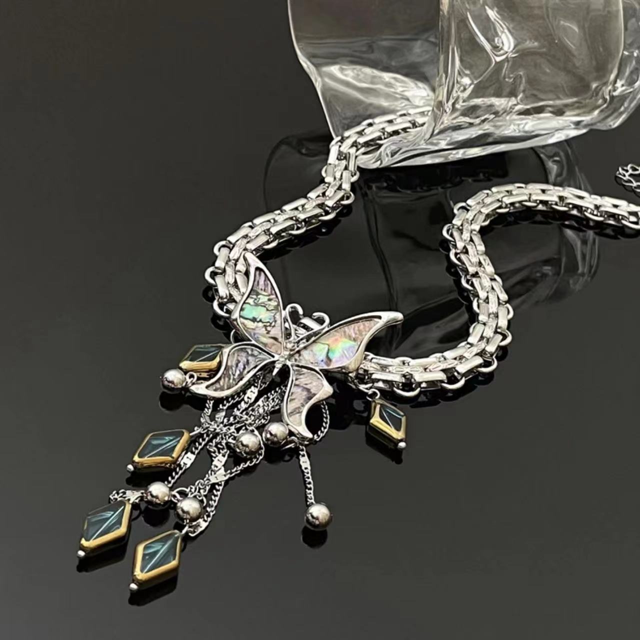 Butterfly Female Niche Personality Design High Necklaces