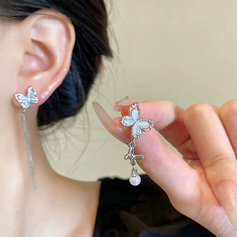 Luxury Long Fringe Simple Graceful Female Ear Clip