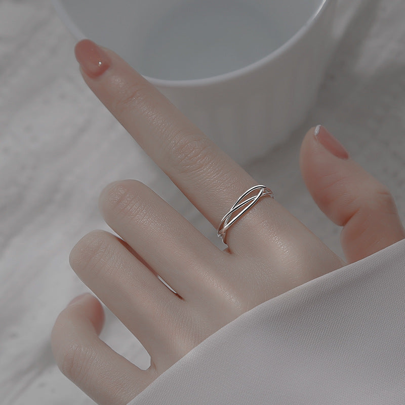 Sterling Sier Index Finger Female Design Rings