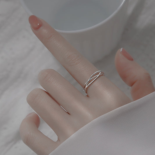 Sterling Sier Index Finger Female Design Rings