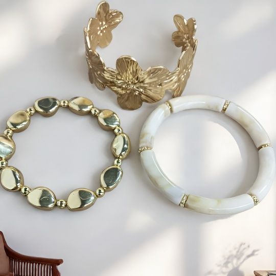 Flower Round Vintage Personality Fashion Exquisite Versatile Design Bracelets
