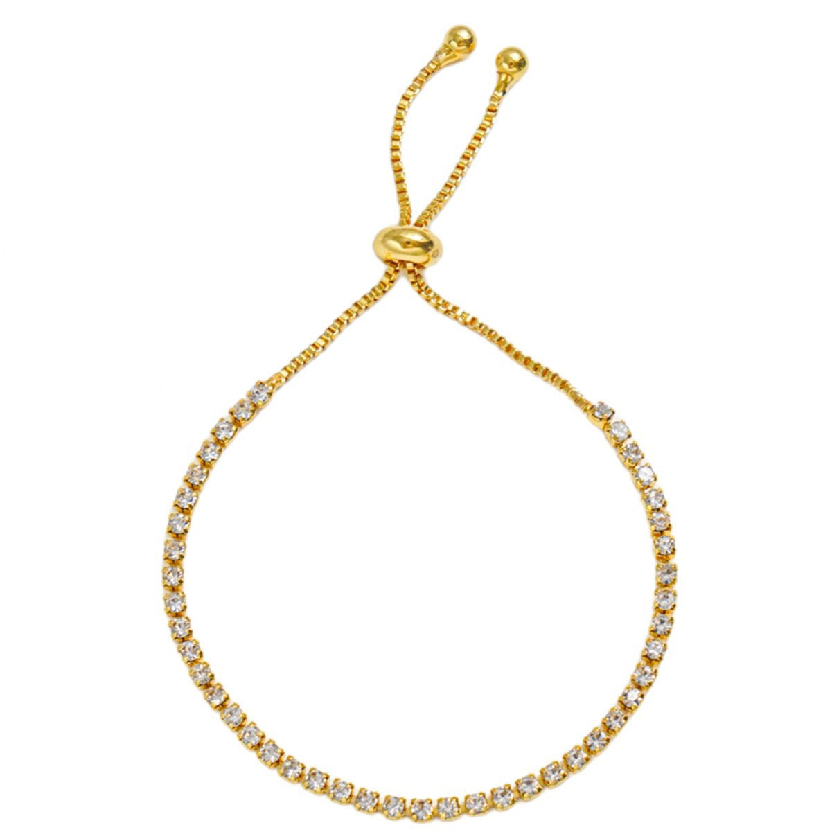 High-grade Gang Drill Simple Adjustable Fashionable Elegant Light Bracelet