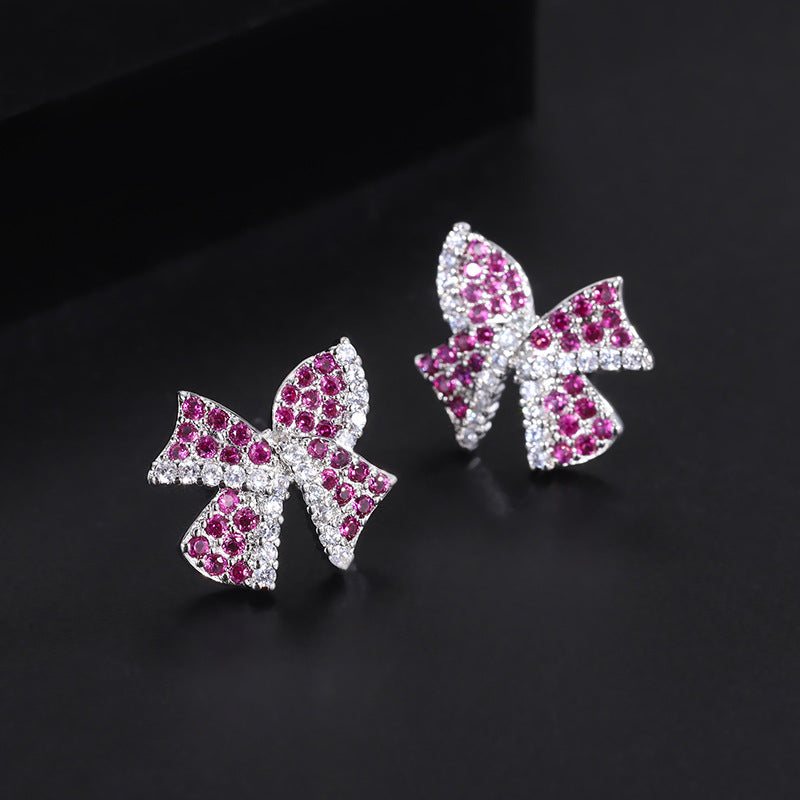 Zircon Flower Fashion Bow Knot Suit Bracelets