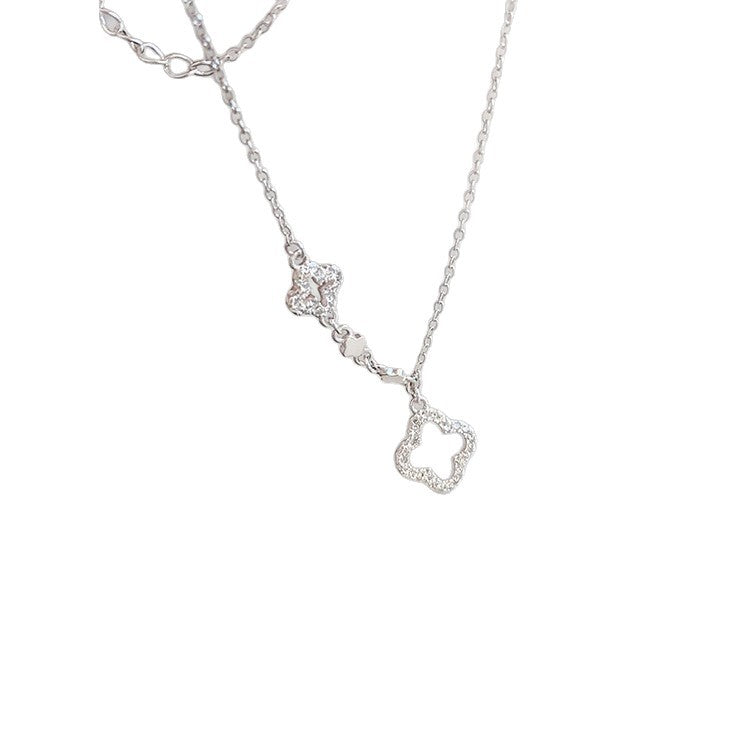 Women's Clover Fashion Temperament Commute Exquisite Small Necklace