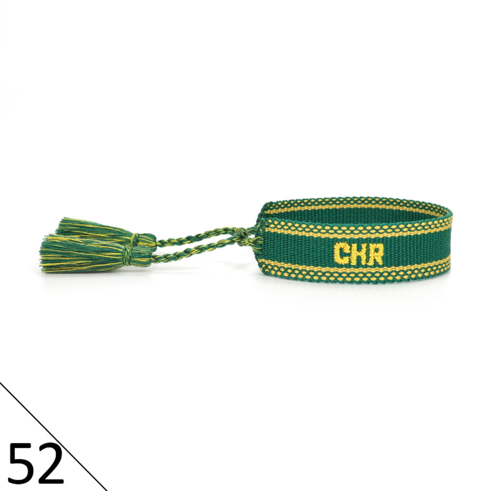 Hand Weaving Fashion Simple Wrist Strap Bracelets