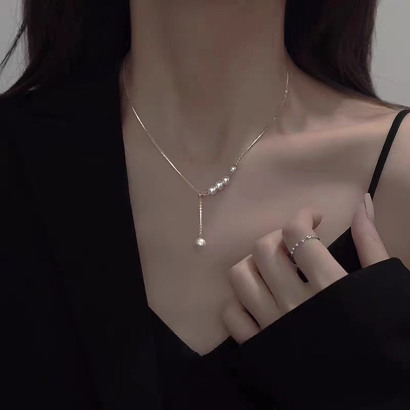 Female Niche Design Light Luxury Clavicle Necklaces