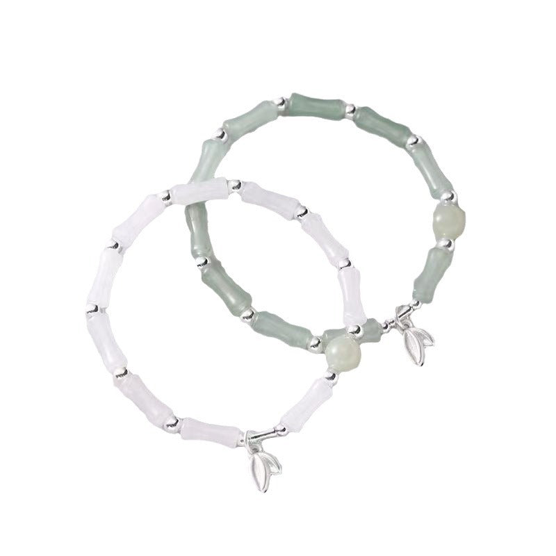 Chinese Style Bamboo Leaf Design Antique Good-looking Pendants
