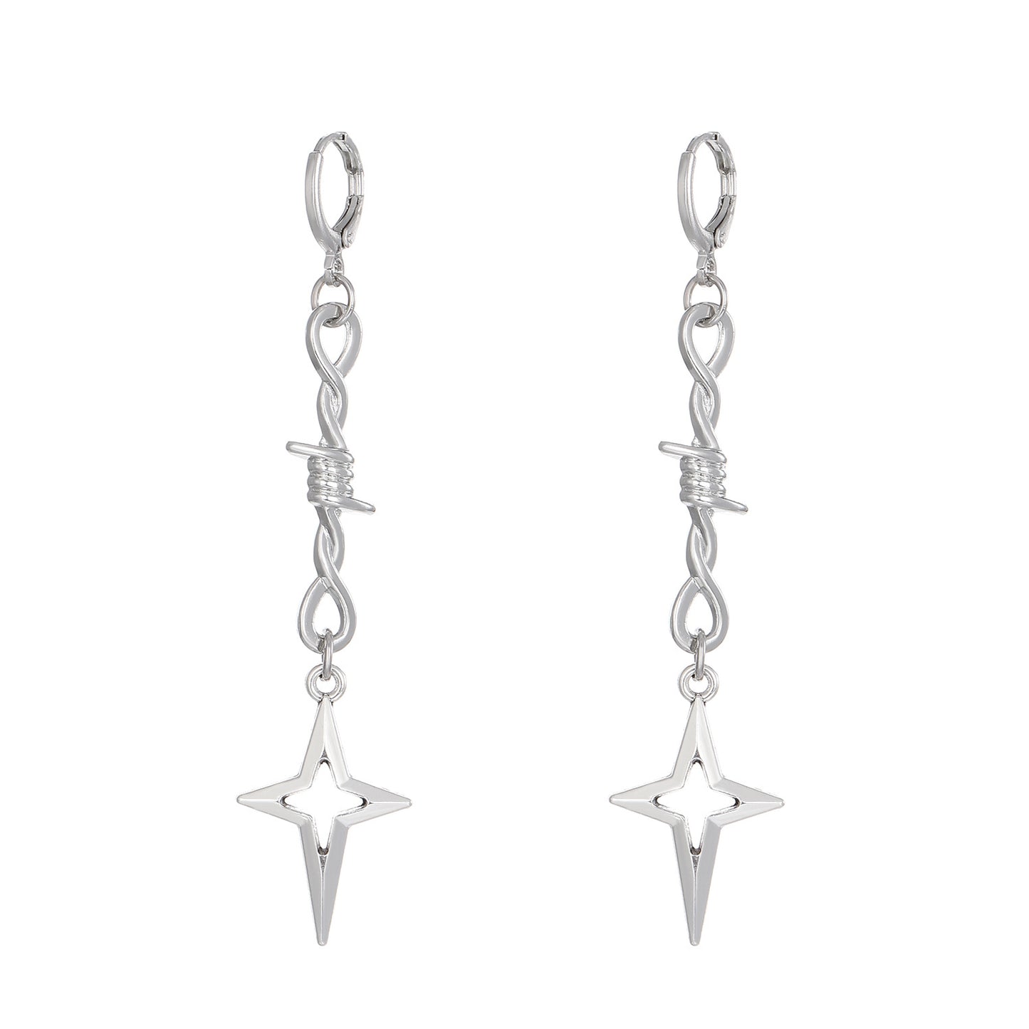 Barbed Stars Gothic Punk Cute Alternative Rings