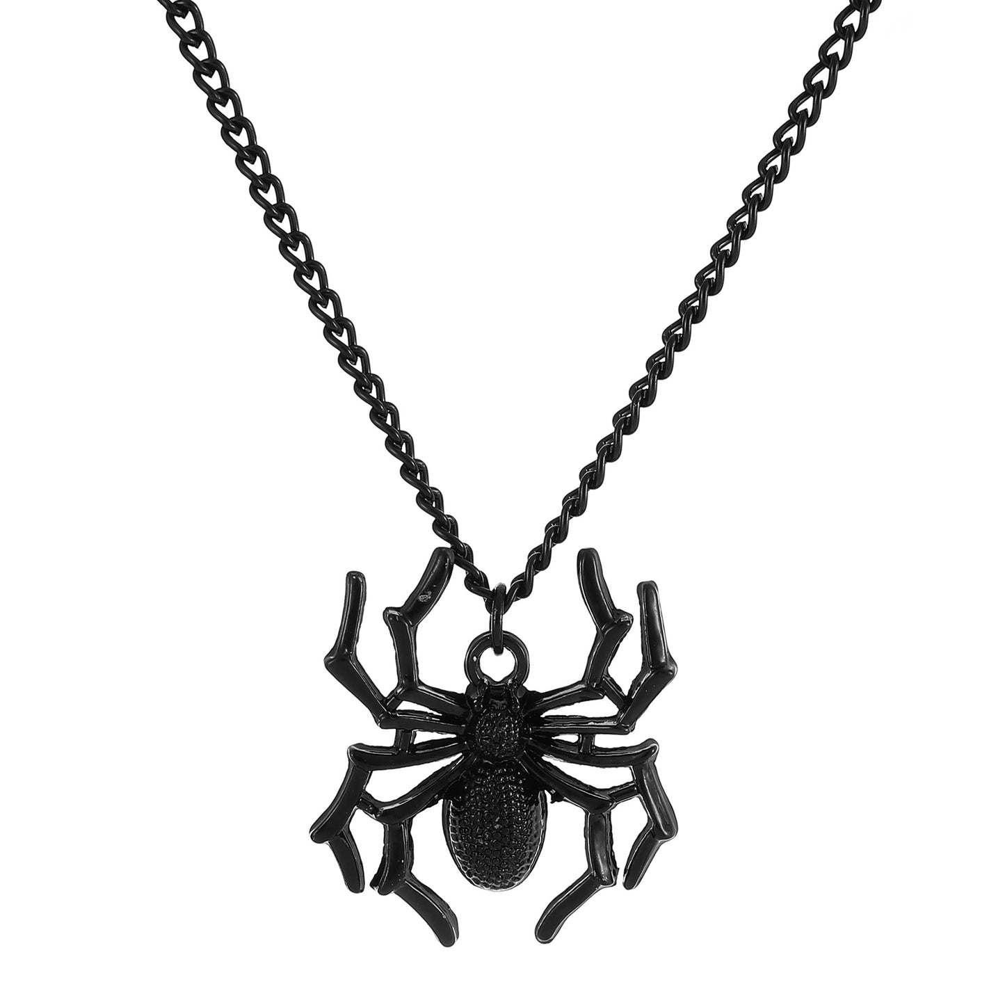 Spider Pendant Street Shot Punk Three-dimensional Necklaces