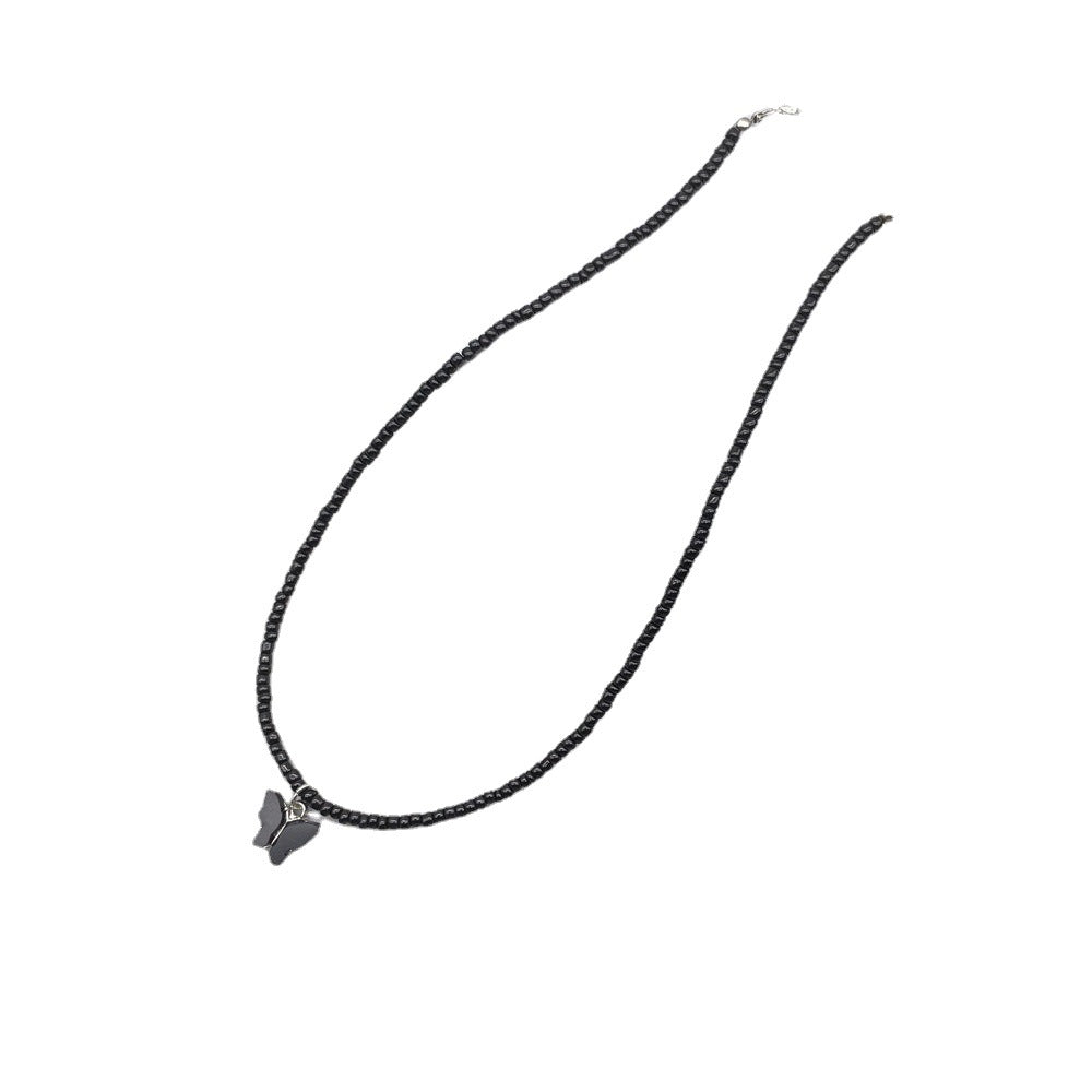 Female Versatile Style Handmade Color Beads Necklace