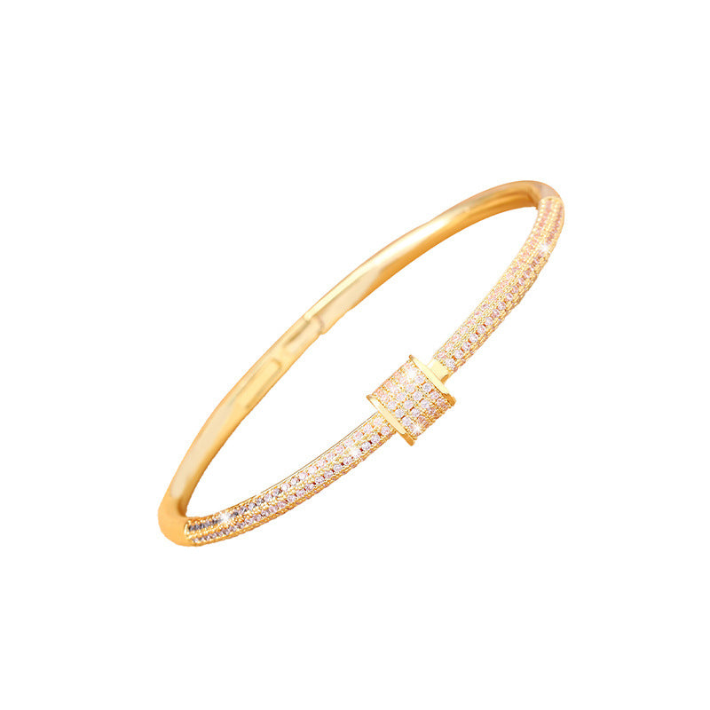 Shiny Small Waist Trendy Affordable Luxury Fashion Temperament Korean Style Bracelet
