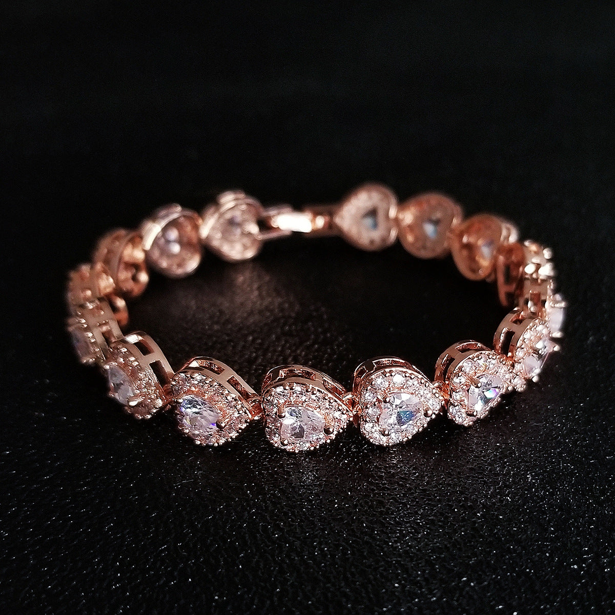 Women's Popular Full Rhinestone Design Niche Bracelets