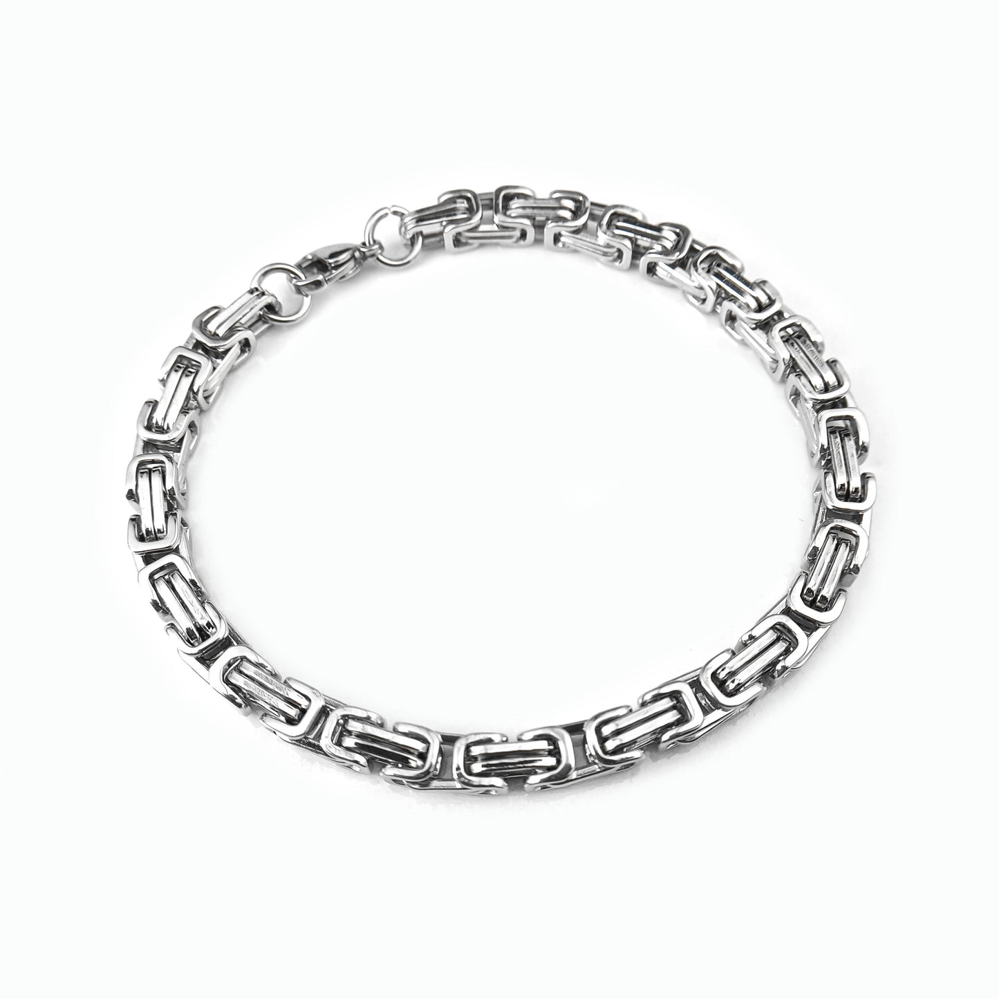 Men's Stainless Steel Woven Keel Titanium High-grade Bracelets