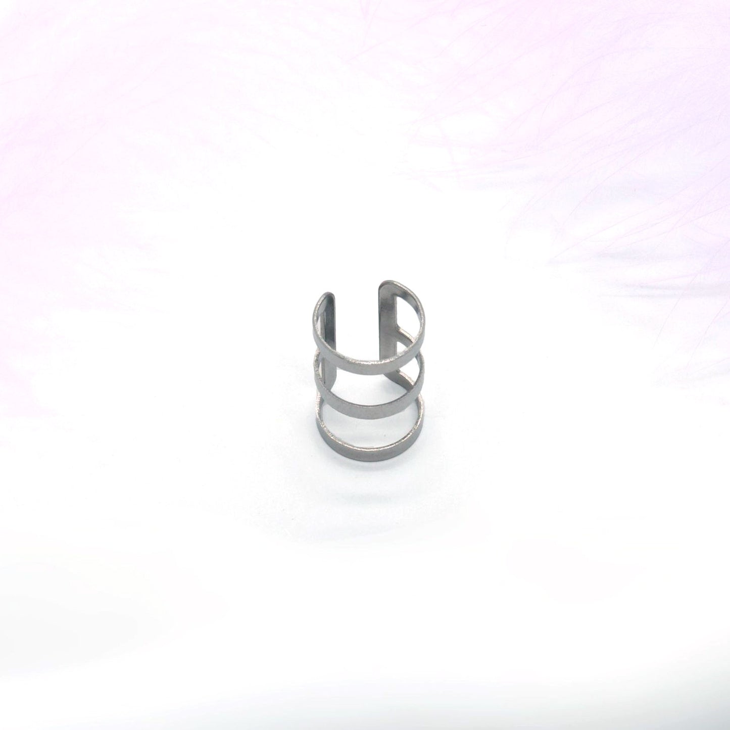 Stainless Steel Hip Hop Bone Clips Rings