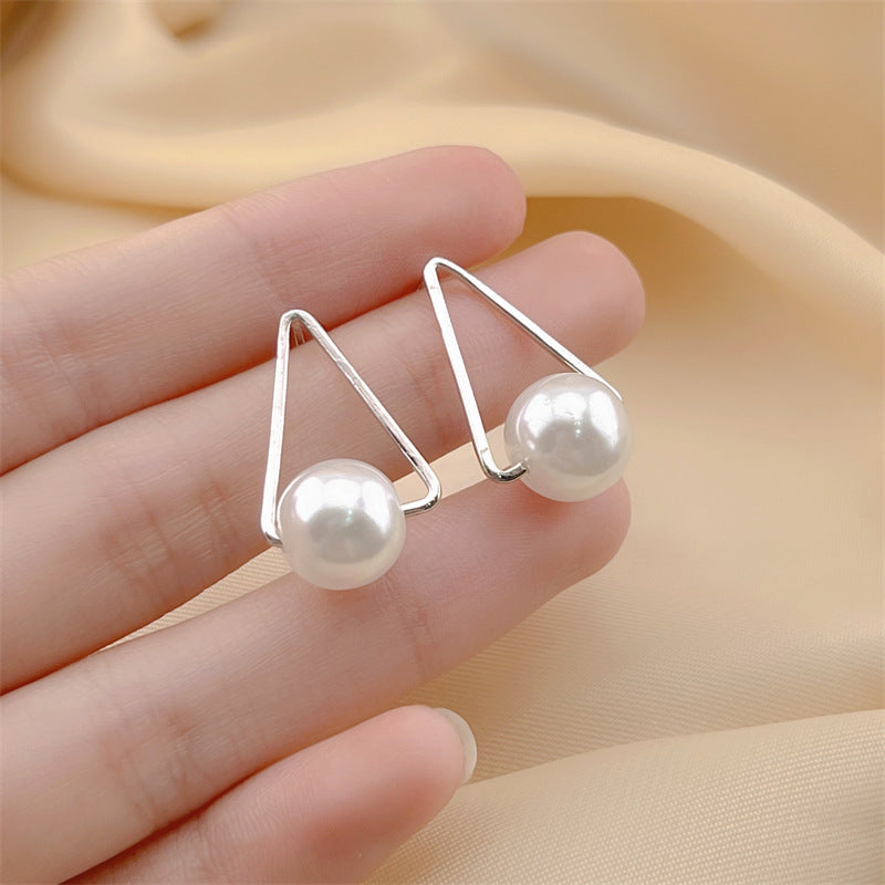 Elegant Bowknot Pearl Exquisite Design Personalized Earrings