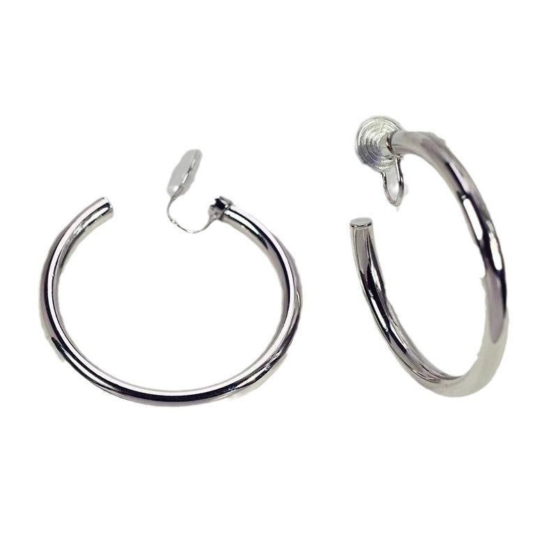 Ning Exaggerated Simple Personality Integrated Flexible Rotating Mosquito Ear Clip