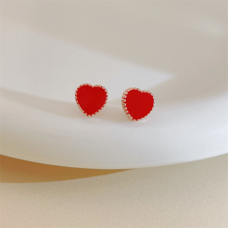 Trendy Niche Design Simple Cold Style High-grade Earrings