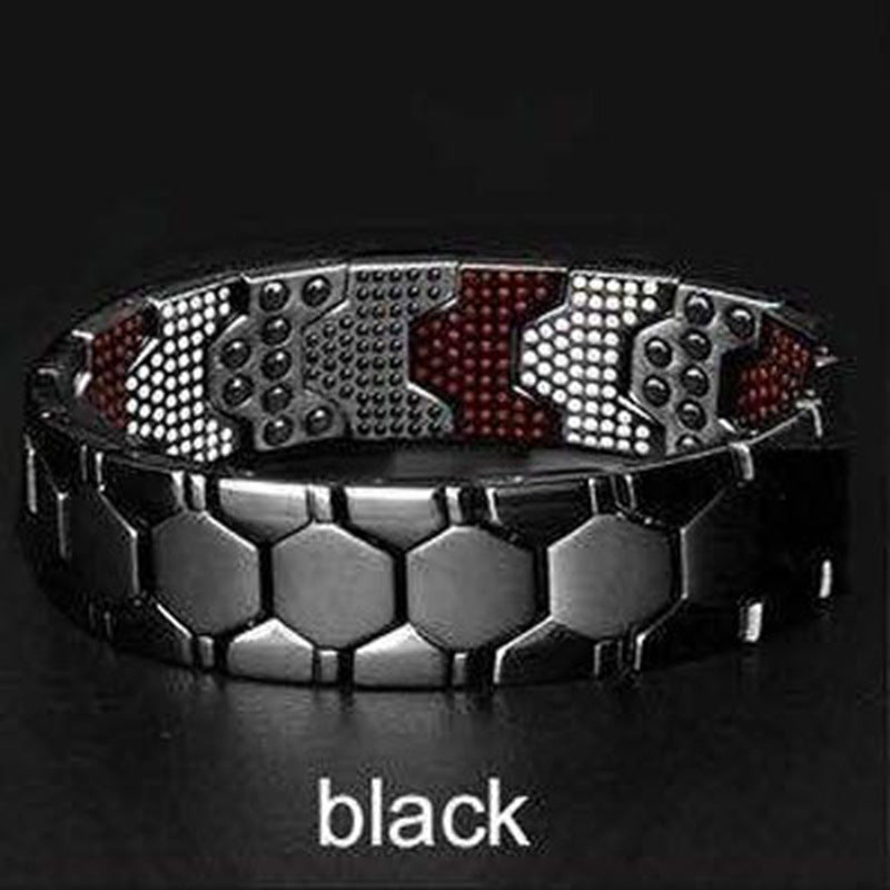 Men's Double Point Magnet Energy Detachable Spherical Bracelets