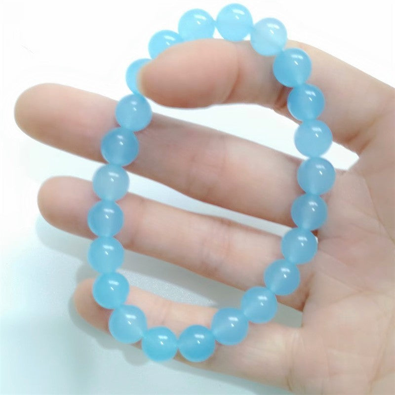 Live Broadcast Chalcedony Beaded Fashion Sweet Bracelets