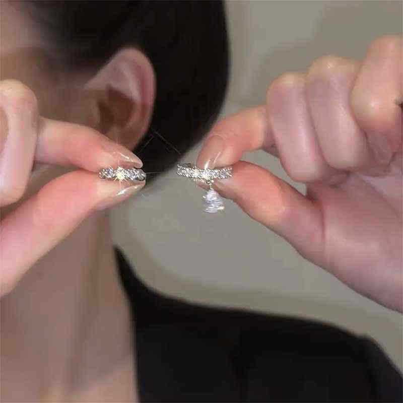 Water Drop Bone Light Luxury Minority Rings