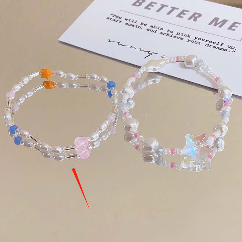 Women's Salt Ice Small String Rich Flower Fashionable Temperamental Good-looking Carrying Bracelet