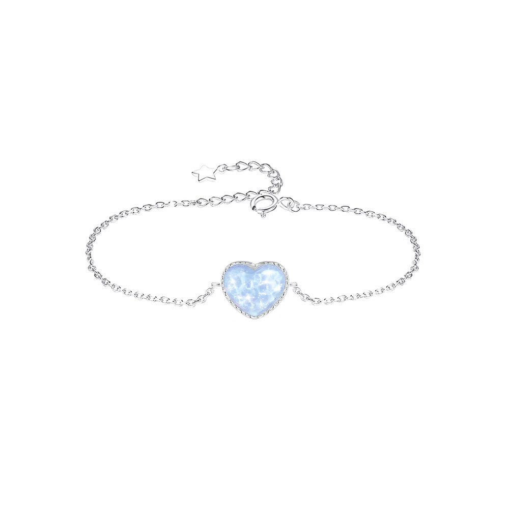 Water Ripple Feeling Glaze Star Moon Heart Female Special Bracelets