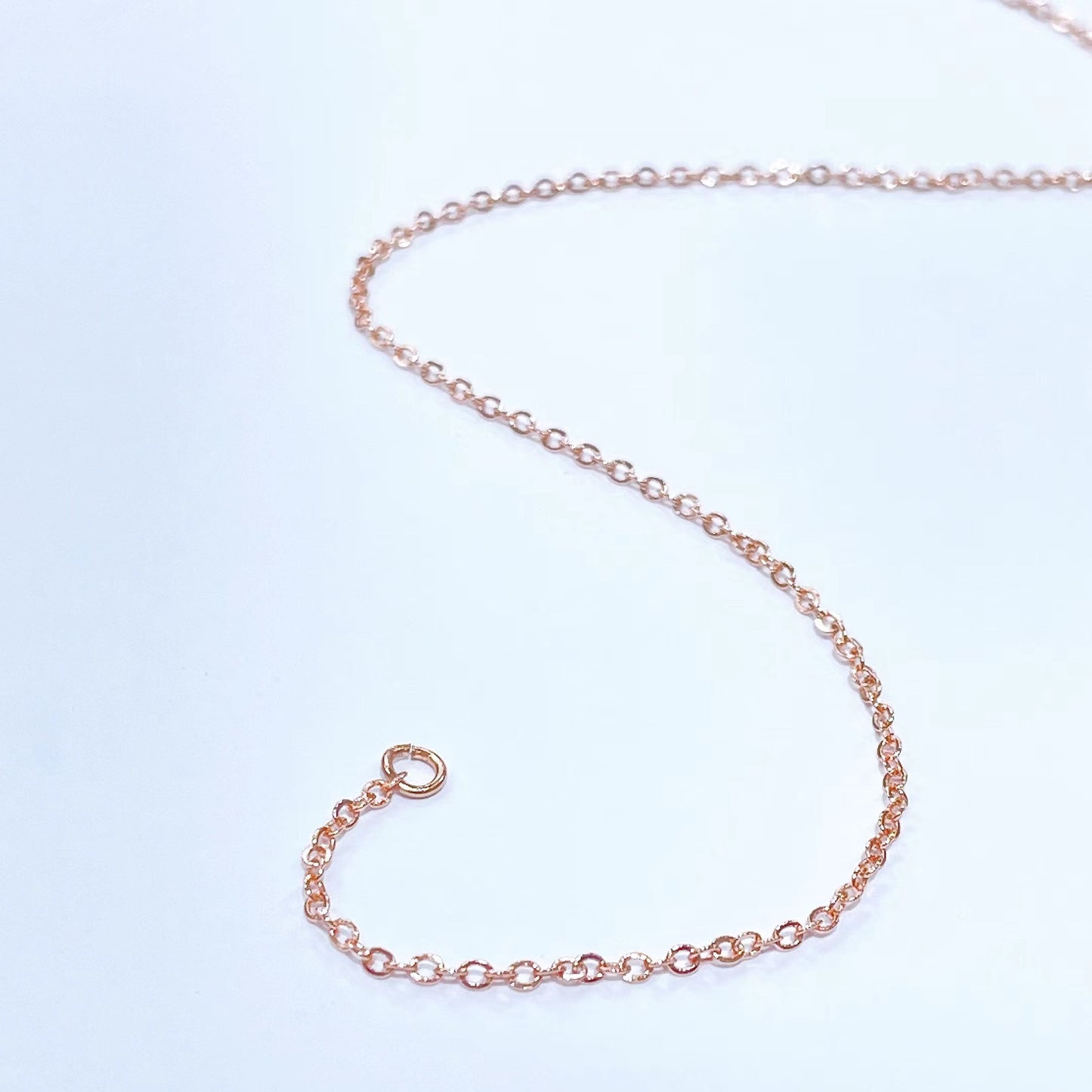 Bag Gold Color Retention O-shaped Chain Necklaces