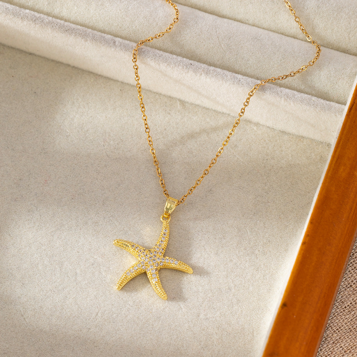 Bohemian Starfish Fashion Ocean Style Clavicle Necklace