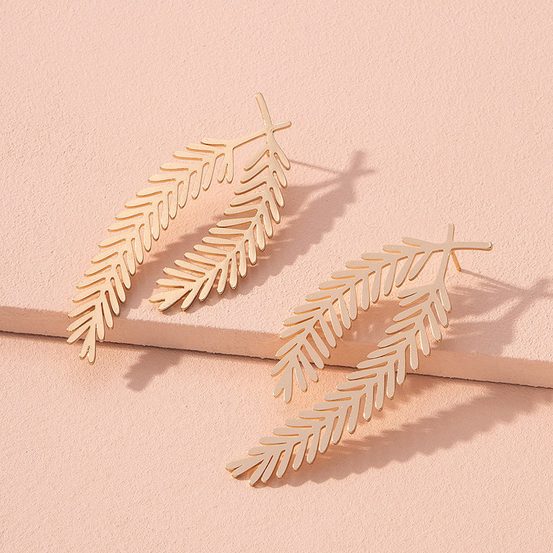 Women's Simple Graceful Large Fashion Personality Joker Trendy Earrings