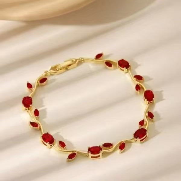 Luxury Style Quality Zircon Light Full Diamond Bracelet