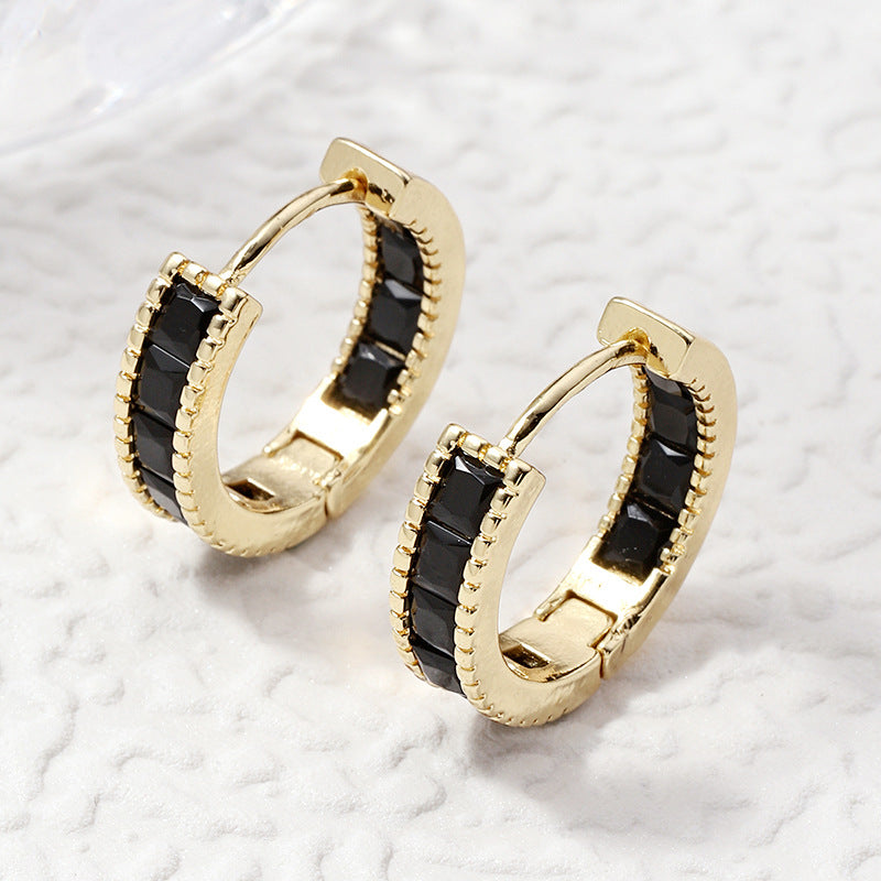 Women's Clip Design Sense High-grade Cold Temperament Earrings