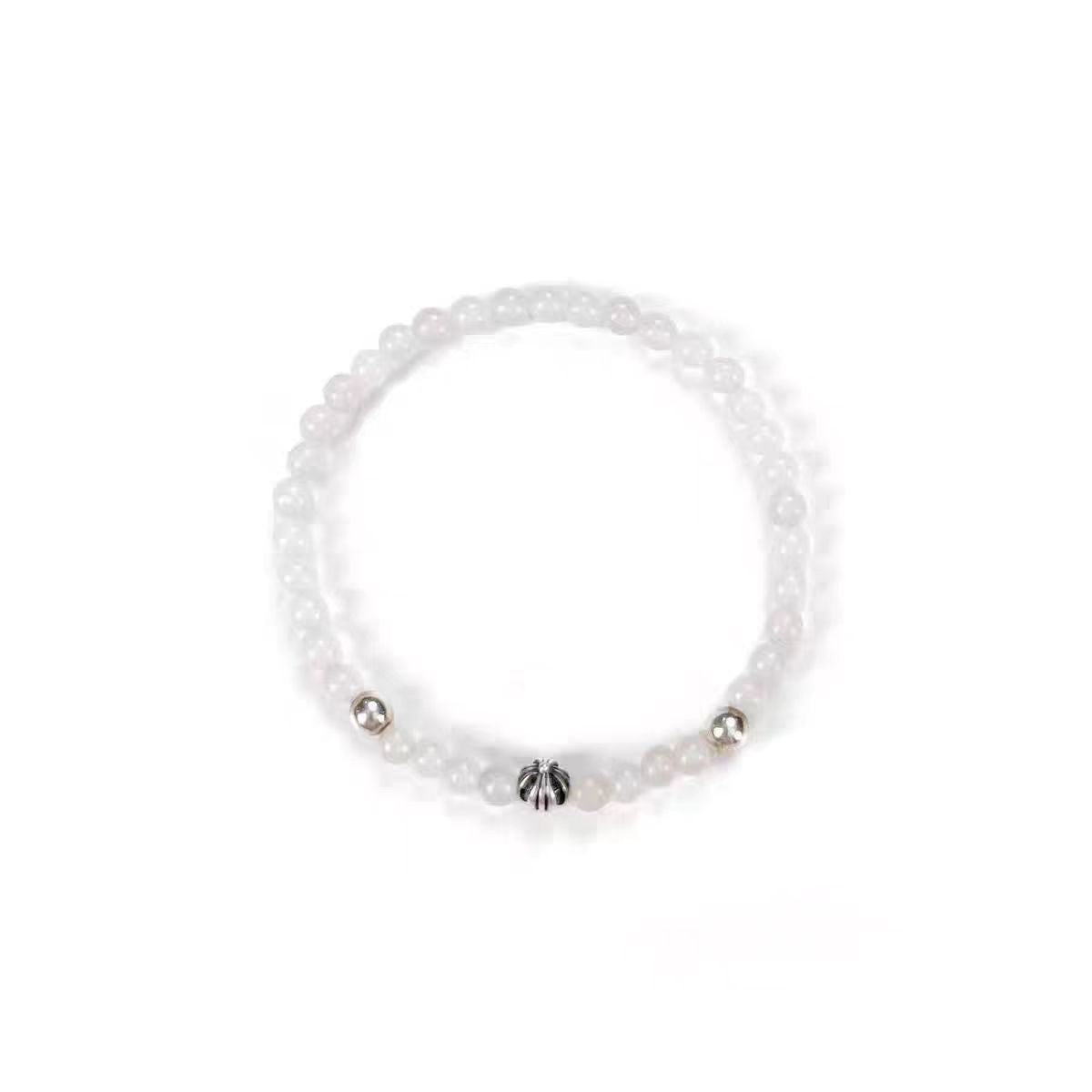 Women's & Men's Niche Cross Beaded Light Luxury High-grade Bracelet