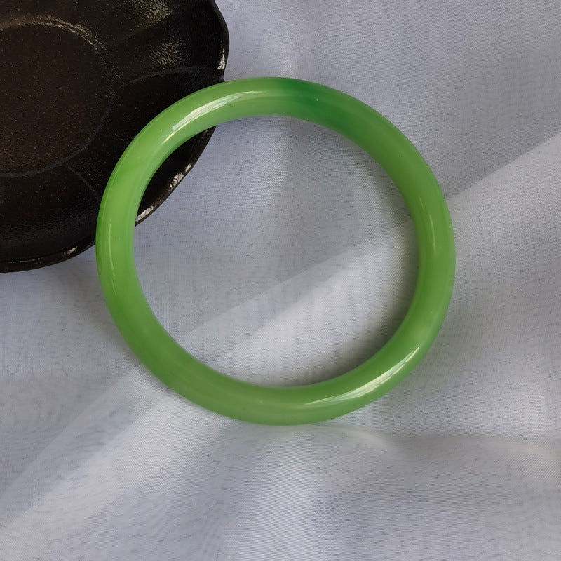 Rock Jade Bangle Round Bar Imperial Concubine Live Bracelet