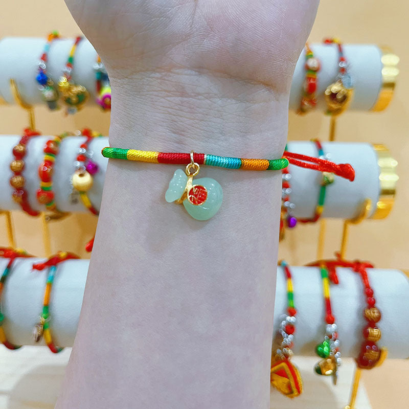 Dragon Boat Festival Colorful Rope Ethnic Style Hand-woven Adult Small Bracelets